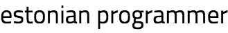 estonianprogrammer logo